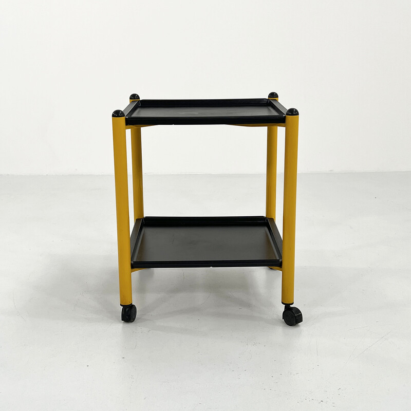 Vintage Bobo trolley in plastic and metal by Boccato, Gigante & Zambusi for Magis, 1980s