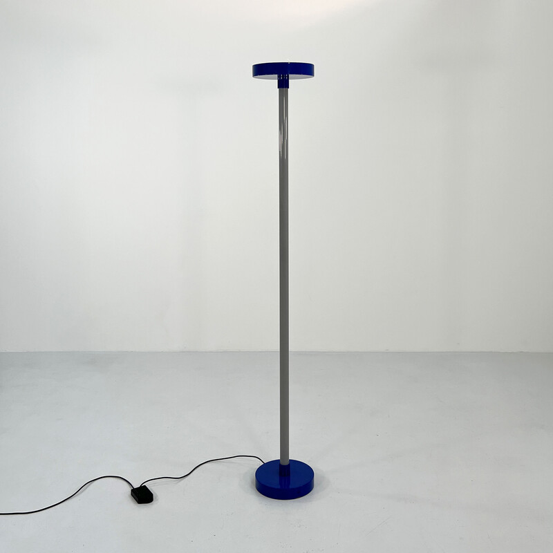 Lámpara de pie Beam vintage en metal de Ettore Sottsass para Bieffeplast, años 80