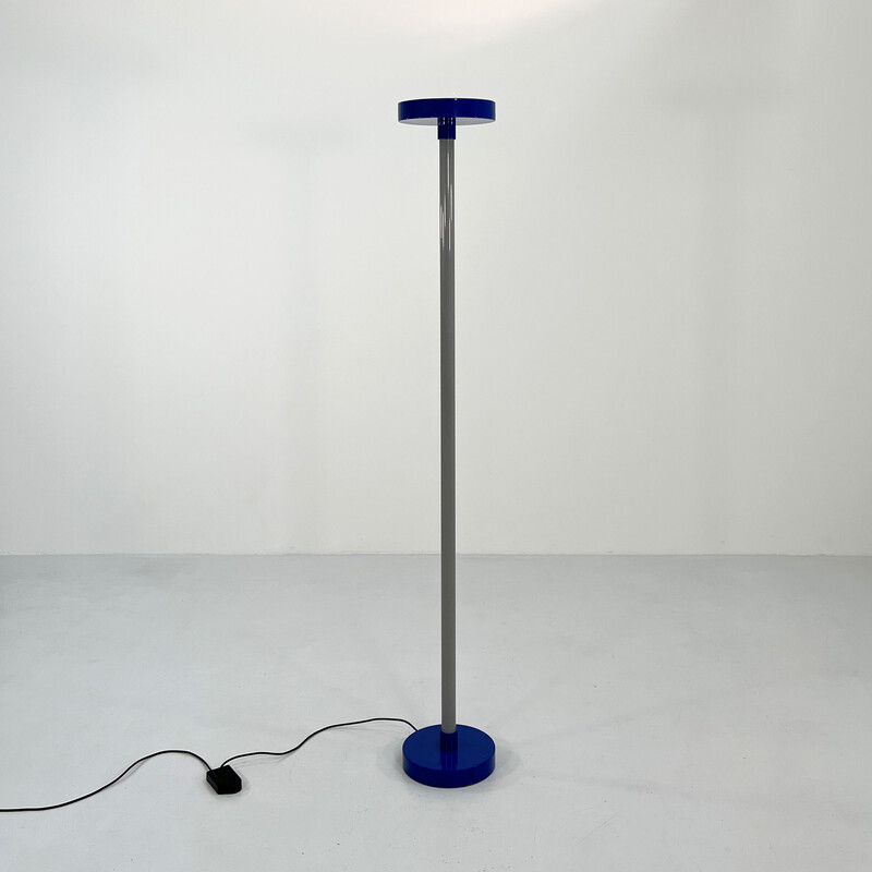 Vintage Beam floor lamp in metal by Ettore Sottsass for Bieffeplast, 1980s