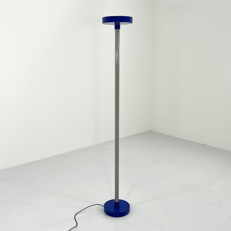 Vintage Beam floor lamp in metal by Ettore Sottsass for Bieffeplast, 1980s