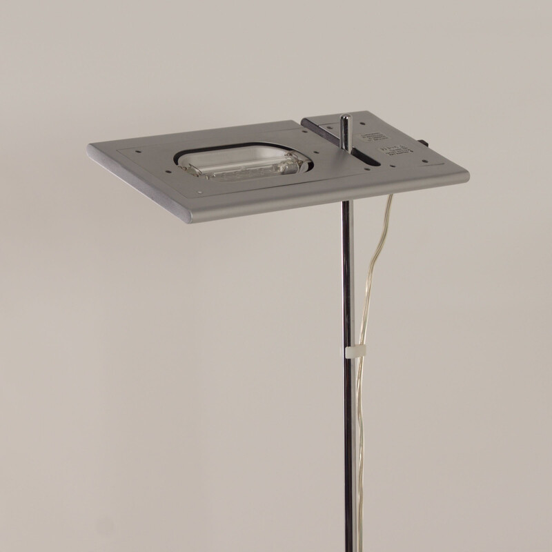 Vintage Duna floor lamp in metal by Marco Colombo and Mario Barbaglia for Italiana Luce, 1990s