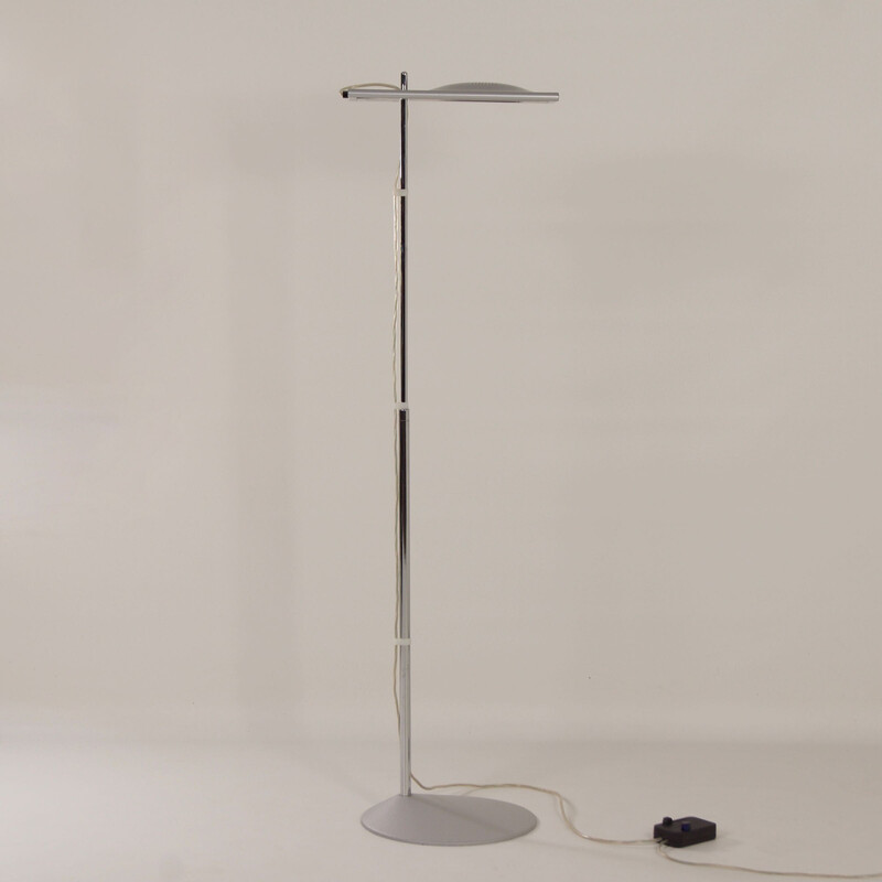 Vintage Duna floor lamp in metal by Marco Colombo and Mario Barbaglia for Italiana Luce, 1990s