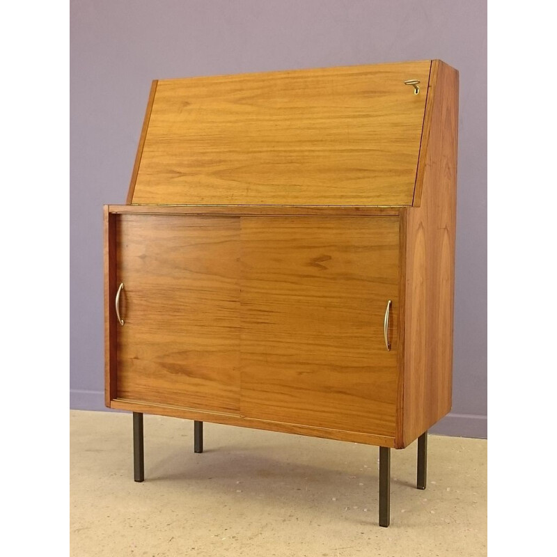 Scandinavian writing desk in teak - 1950s