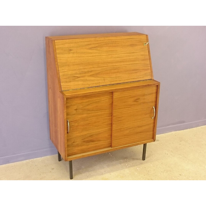 Scandinavian writing desk in teak - 1950s