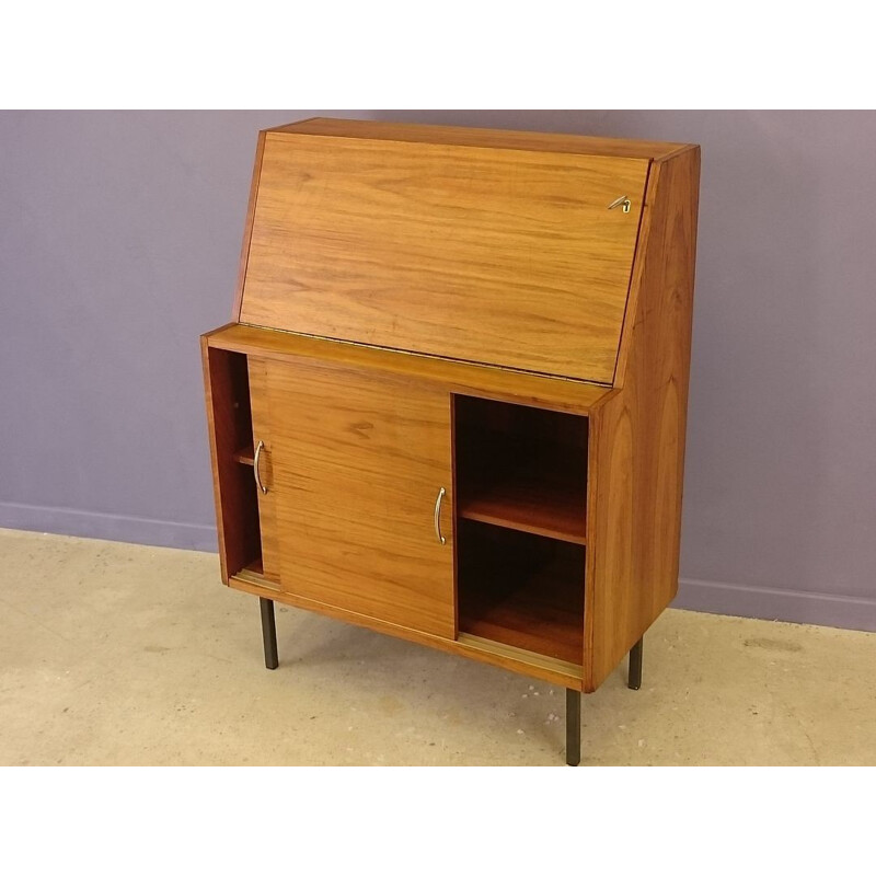 Scandinavian writing desk in teak - 1950s