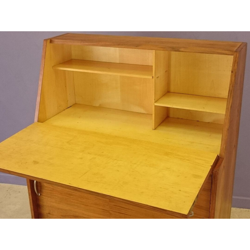 Scandinavian writing desk in teak - 1950s