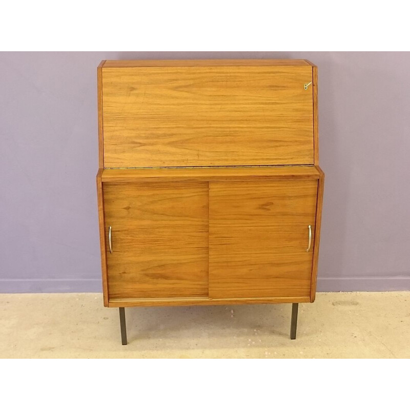 Scandinavian writing desk in teak - 1950s