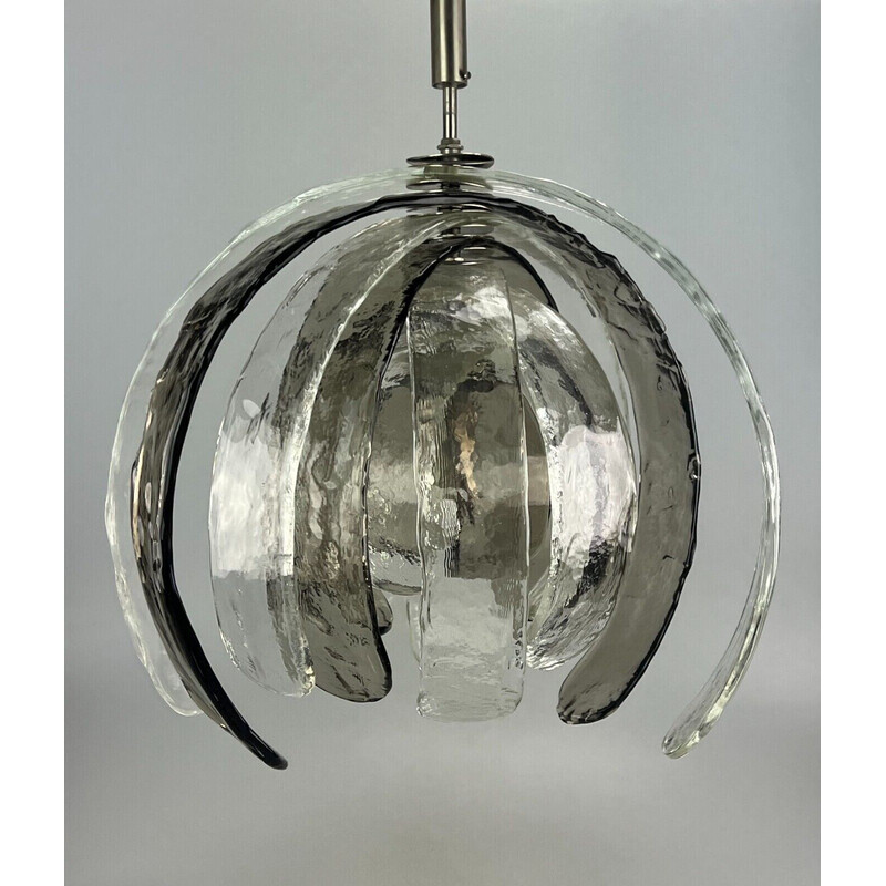 Vintage "Artichoke" pendant lamp by Carlo Nason for Mazzega, 1960-1970