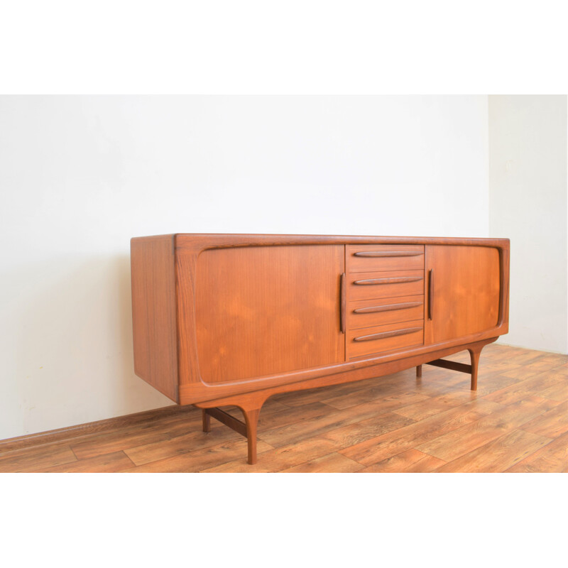 Vintage danish teak sideboard model 230 by Johannes Andersen for Silkeborg, 1960s