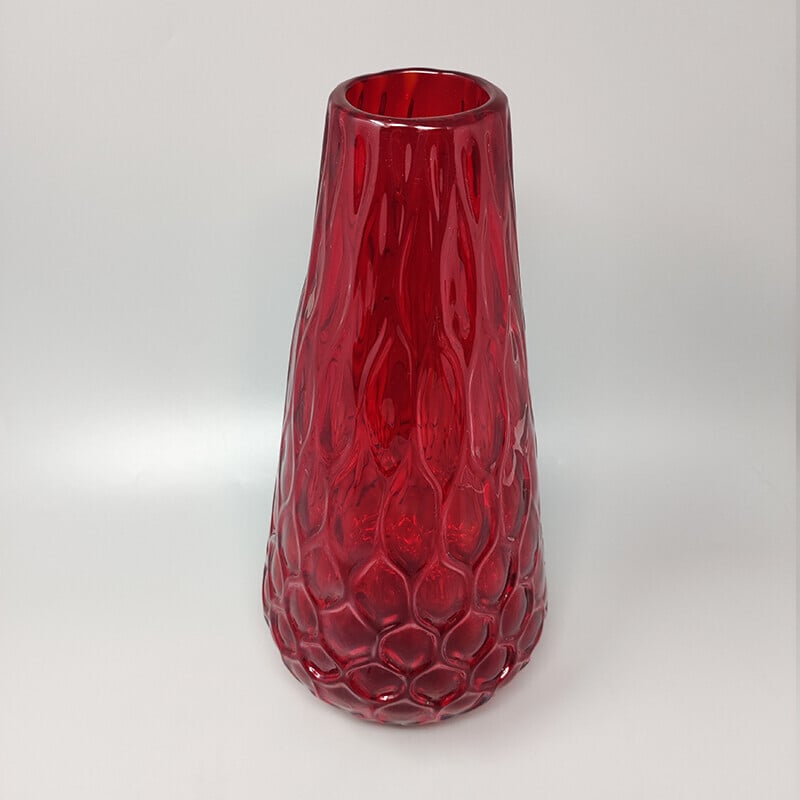 Murano glass vase by Ca Vetrai, Italy 1960s