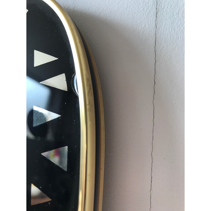 Mid century brass mirror - 1960s