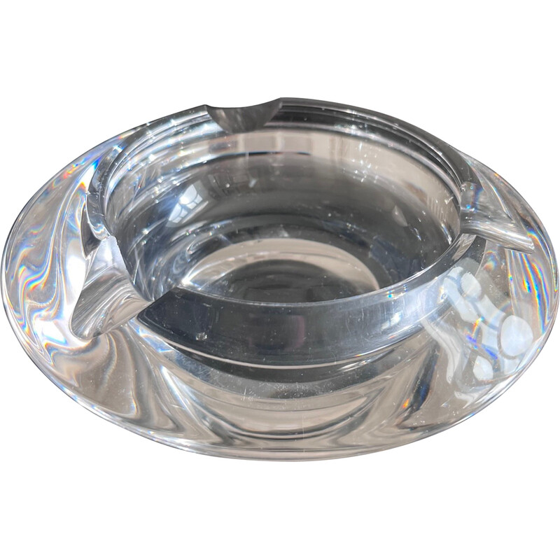 Vintage crystal ashtray, 1970