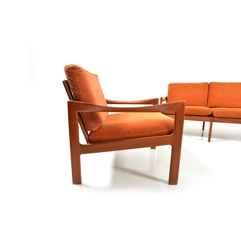 Danish Teak Seating-Group by Illum Wikkelsø - 1960s