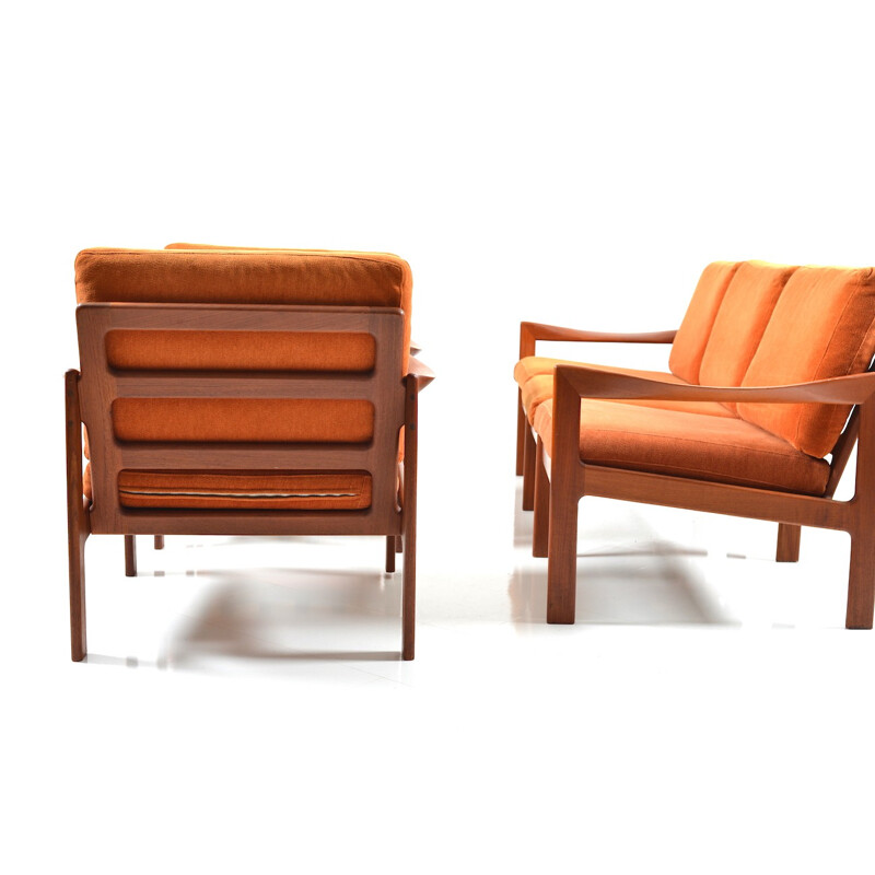 Danish Teak Seating-Group by Illum Wikkelsø - 1960s