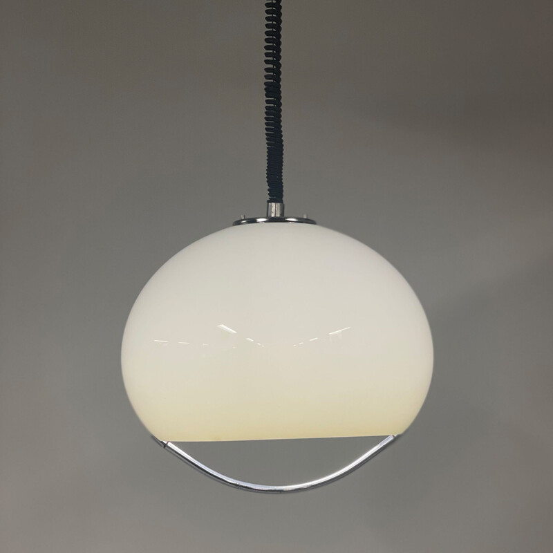 Vintage "Jolly" adjustable pendant lamp by Luigi Massoni for Harvey Guzzini, 1970s
