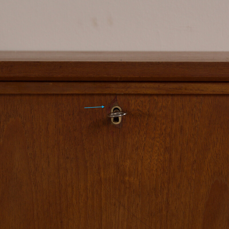 Vintage Royal teak wall unit by Poul Cadovius for Cado, Denmark 1960s