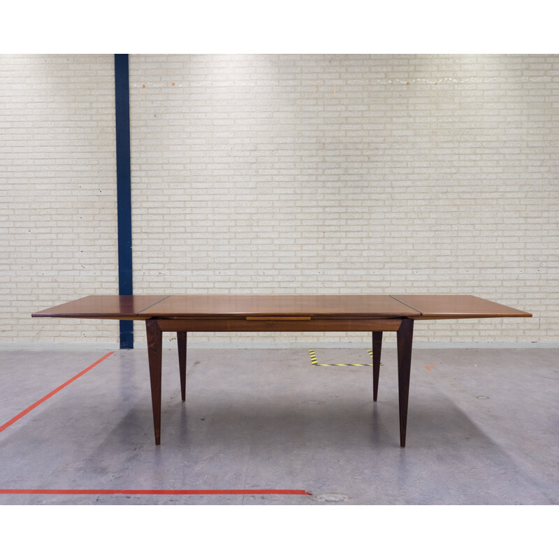 Niels O. Møller for J.L. Møller Møbelfabrik rosewood dining table - 1950s  