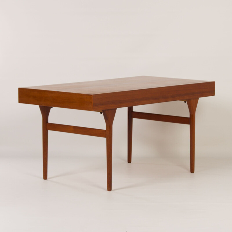 Bureau vintage Nd 93/3 en teck par Nanna Ditzel pour Søren Willadsen, Danemark 1950