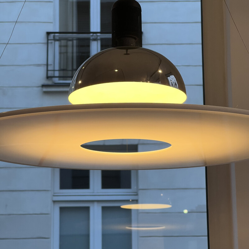 Frisbi 850 vintage pendant lamp by Achille Castiglioni for Flos, 1978