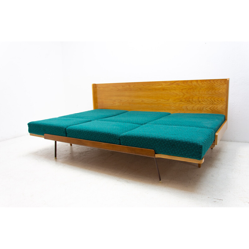 Mid century folding sofa by Drevotvar, Czechoslovakia 1970s