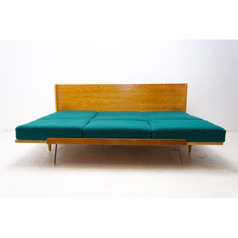 Mid century folding sofa by Drevotvar, Czechoslovakia 1970s