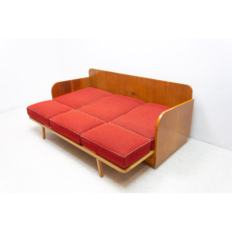 Mid century folding sofa by Jitona, 1950s