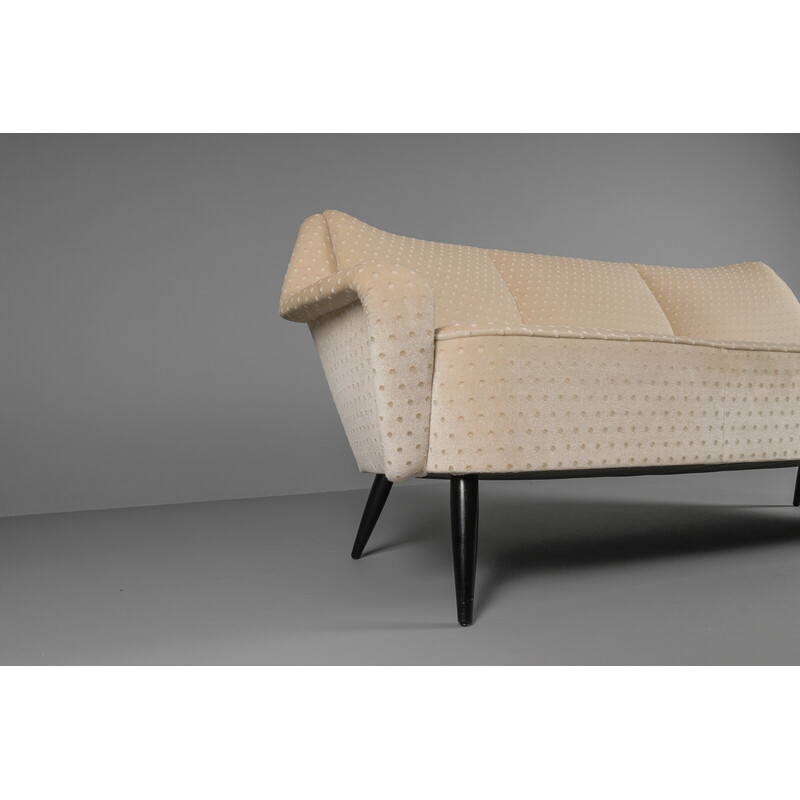 Mid-century cocktail sofa, 1950s