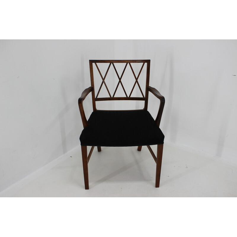 Vintage rosewood armchair by Ole Wanscher for Aj Iverson Snedkermester, Denmark 1960s