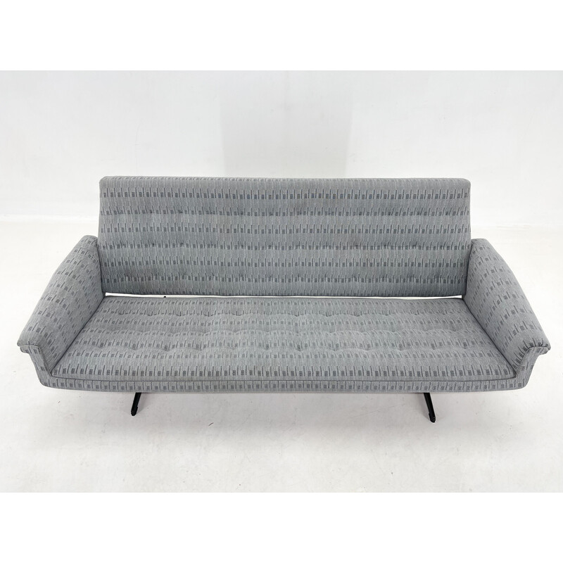 Vintage three-seat sofa, Czechoslovakia 1960s