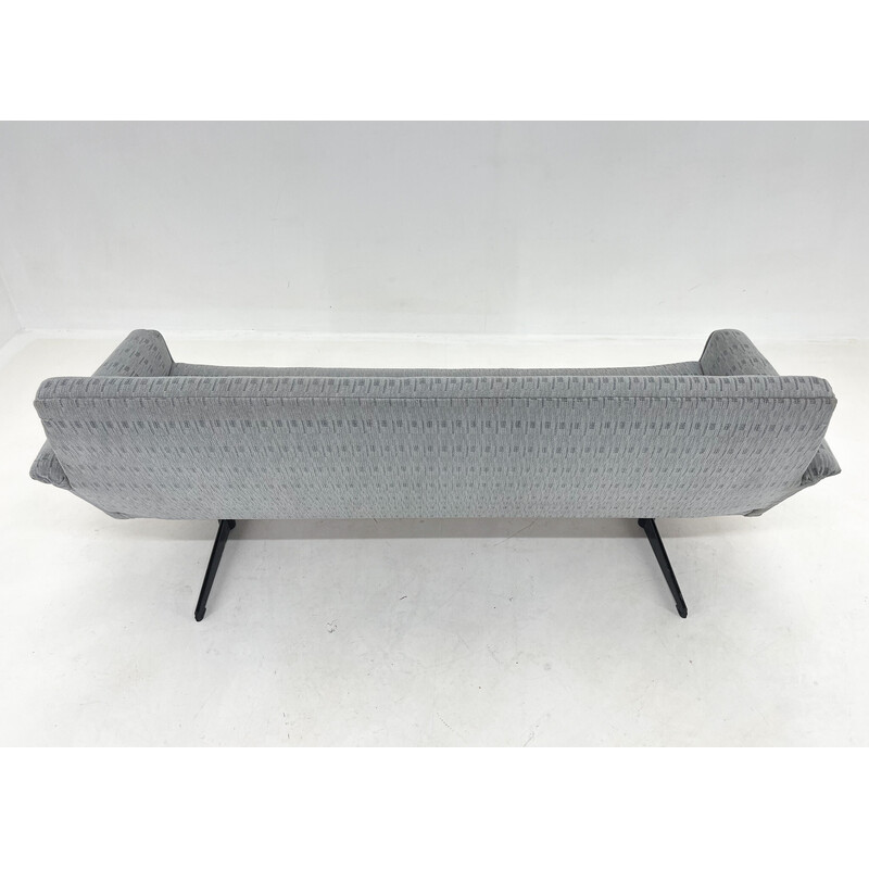 Vintage three-seat sofa, Czechoslovakia 1960s