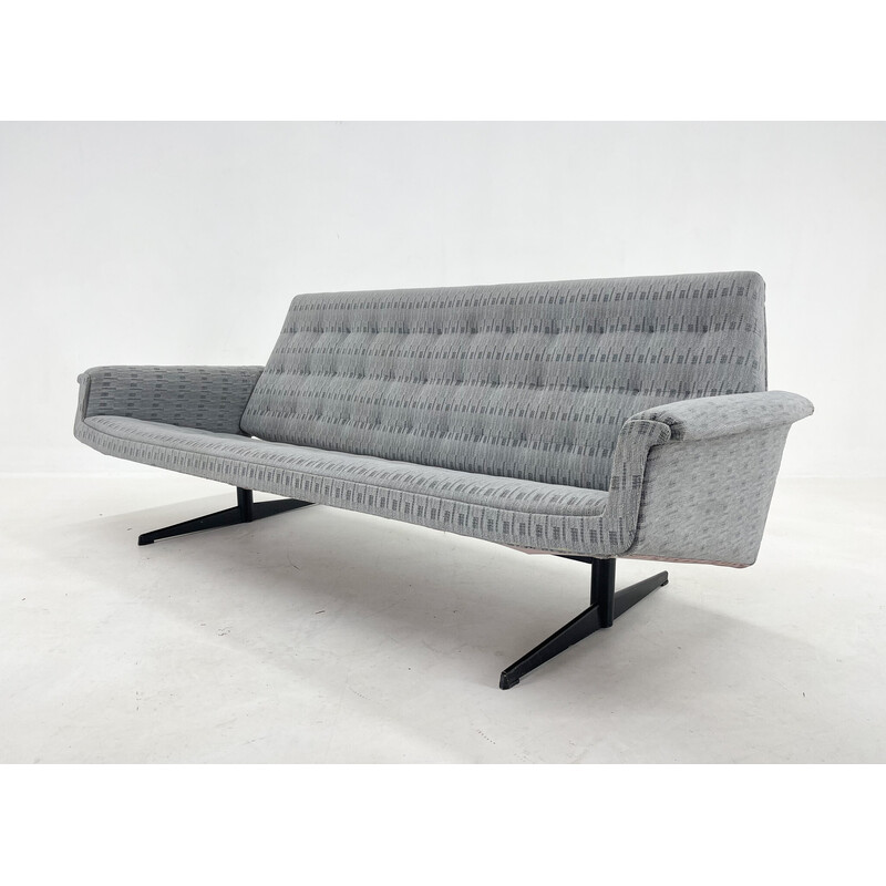 Vintage three-seat sofa, Czechoslovakia 1960s