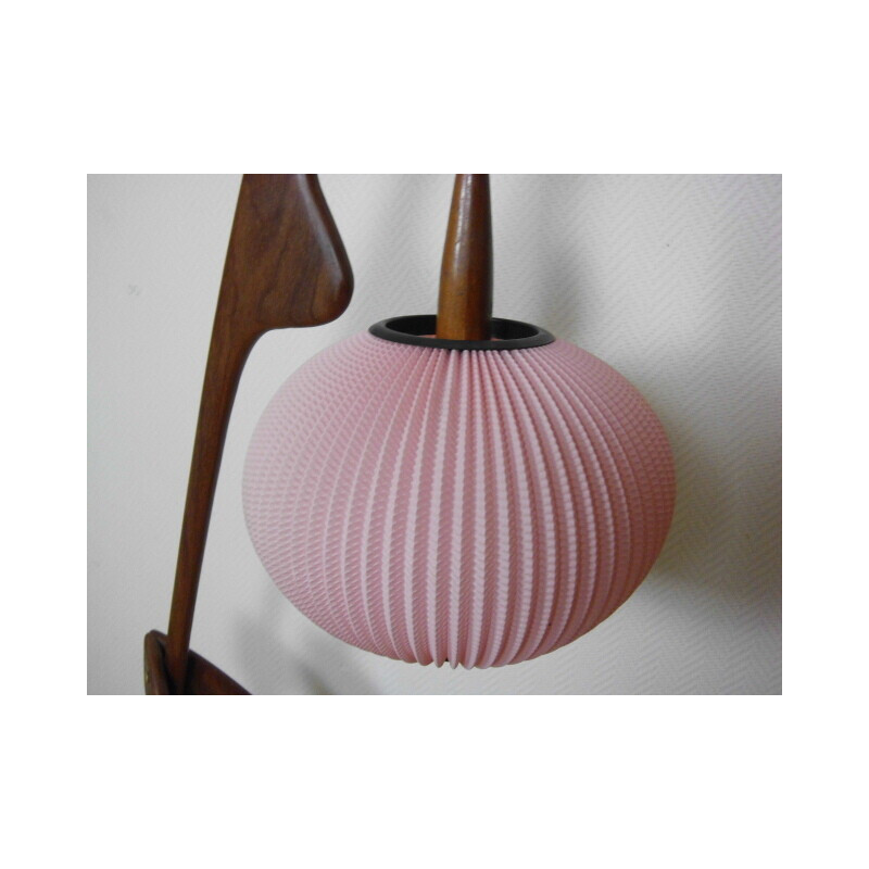 Vintage vloerlamp van Maison Rispal Parijs, 1950