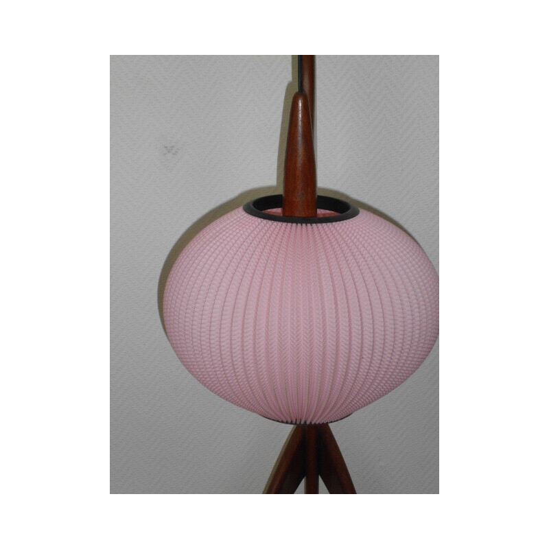 Vintage vloerlamp van Maison Rispal Parijs, 1950