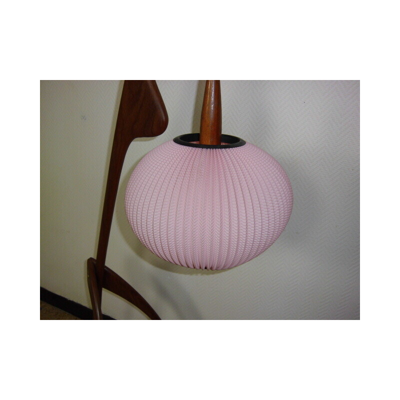 Vintage vloerlamp van Maison Rispal Parijs, 1950