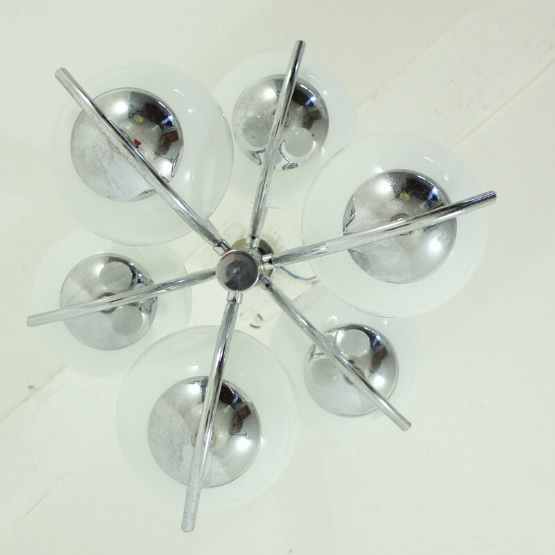 Hexagonal Ceiling Light - 1970s