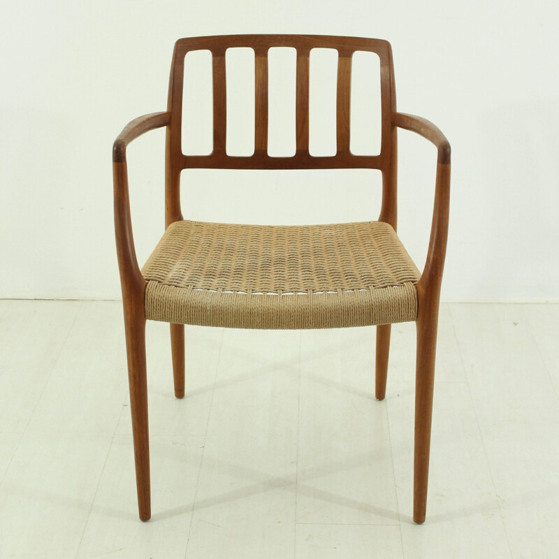 Model 66 Teak chair by Nils O. Møller for J.L. Møllers - 1960s