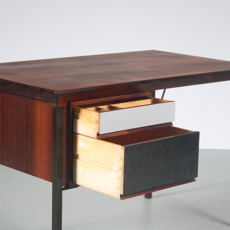 Vintage bureau van Peter Hvidt en Orla Molgaard Nielsen voor Soborg Mobelfabric, Denemarken 1950