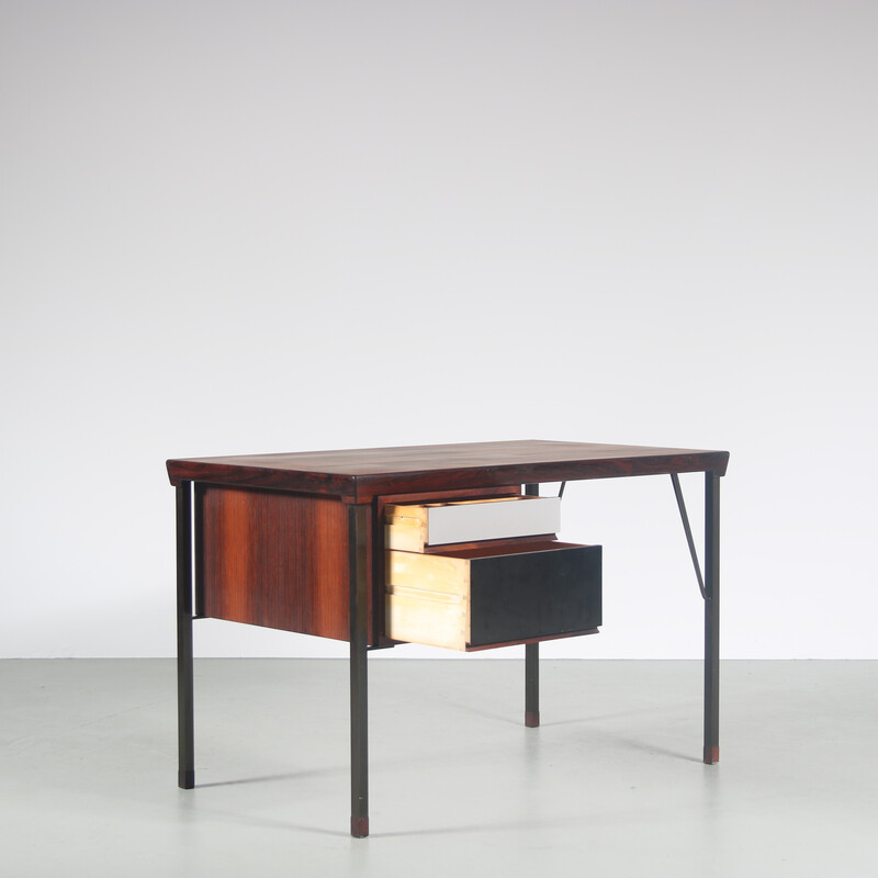 Vintage desk by Peter Hvidt and Orla Molgaard Nielsen for Soborg Mobelfabric, Denmark 1950