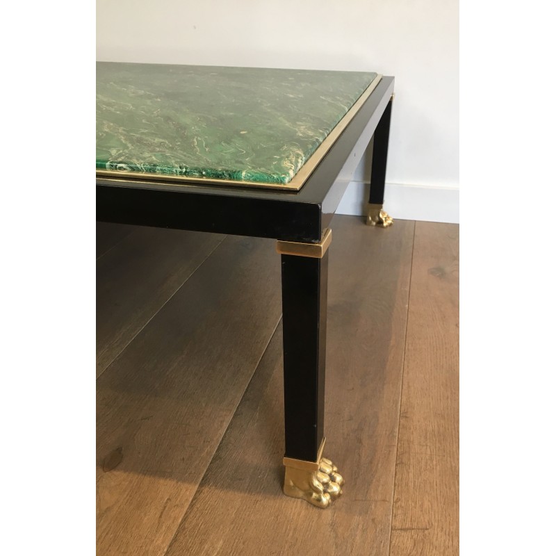 Vintage coffee table by Guy Lefèvre for Maison Jansen, 1970