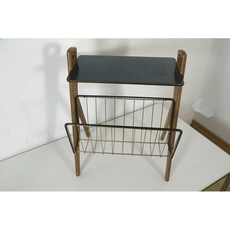 Ilse Moebel side table and magazine rack "3612" - 1960s