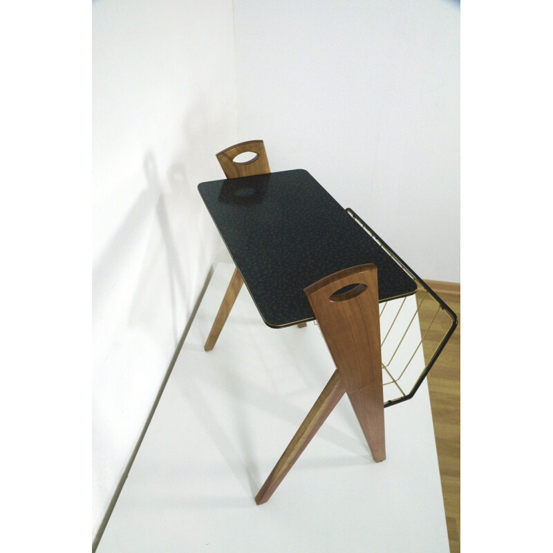 Ilse Moebel side table and magazine rack "3612" - 1960s