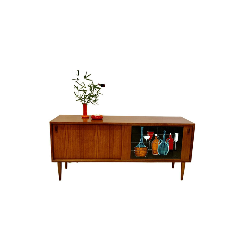 Vintage dressoir van Alfred Hendrickx, België 1955