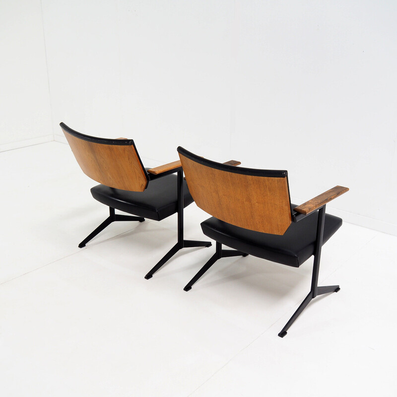 Pair of vintage "Ariadne" armchairs by Friso Kramer for Auping, 1954