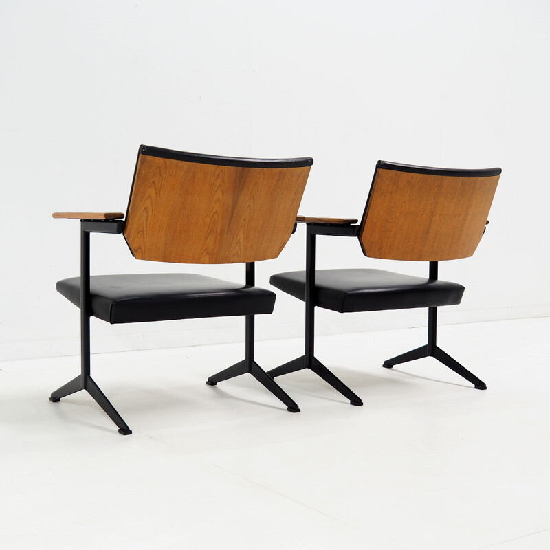 Pair of vintage "Ariadne" armchairs by Friso Kramer for Auping, 1954