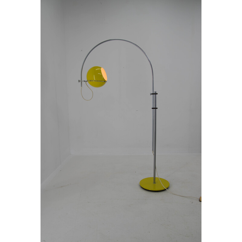 Vintage verstelbare booglamp van Gepo, Nederland 1960
