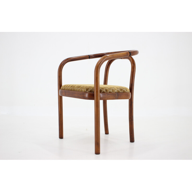 Chaise vintage en tissu Kirkby par Antonin Suman pour Ton, 1970