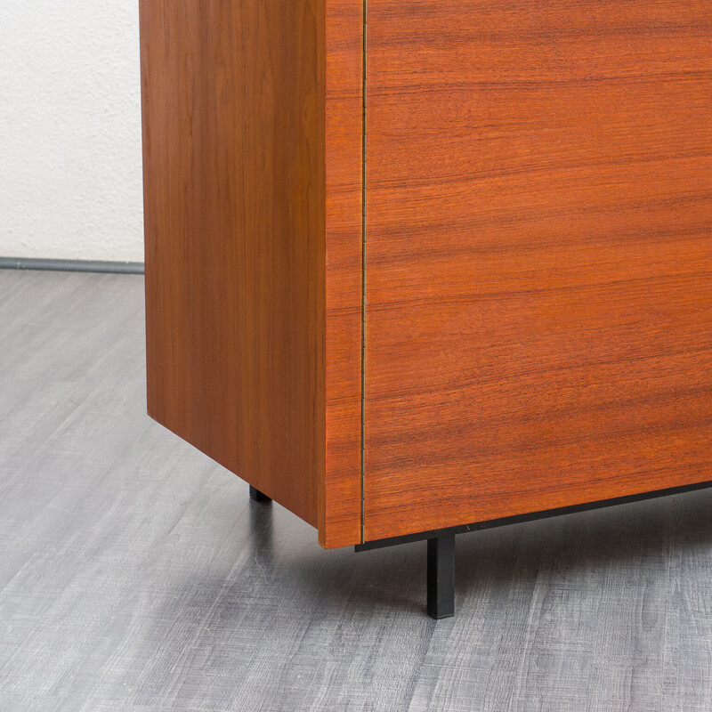 Vintage teakhouten kast van DeWe, 1960