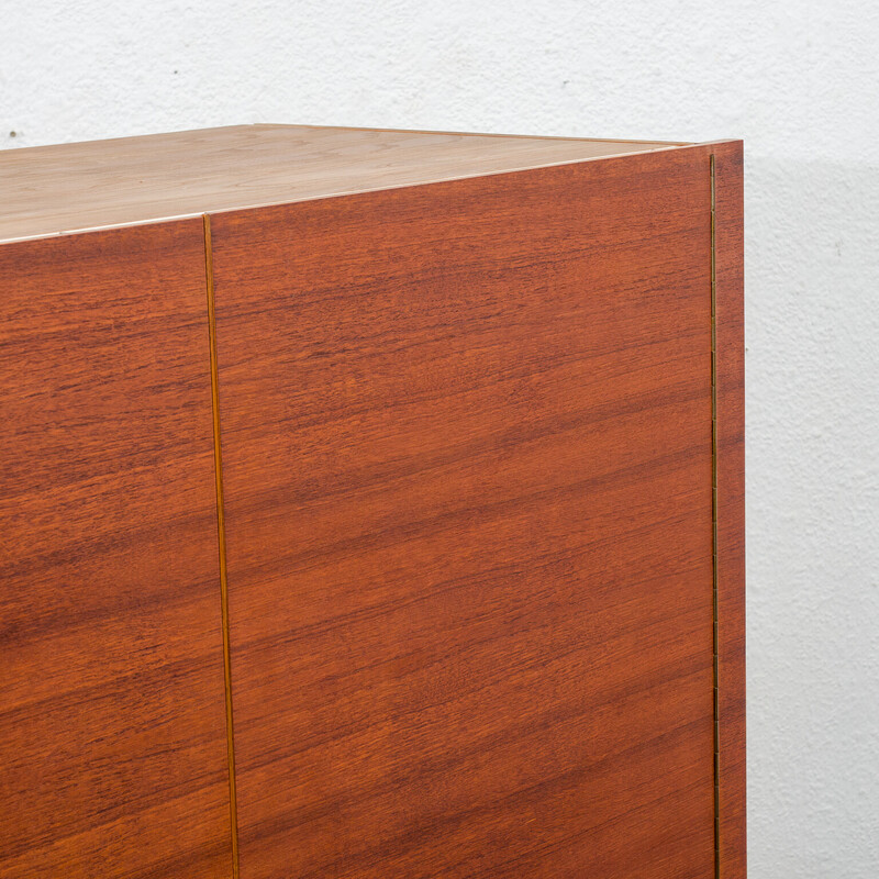 Vintage teak cabinet by DeWe, 1960s