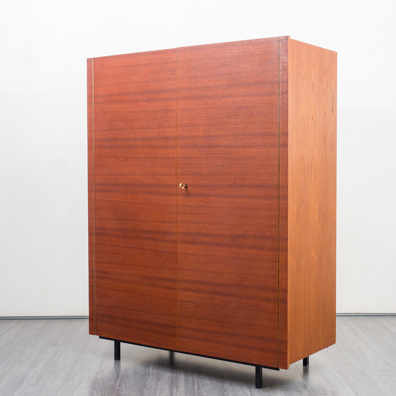 Vintage teak cabinet by DeWe, 1960s