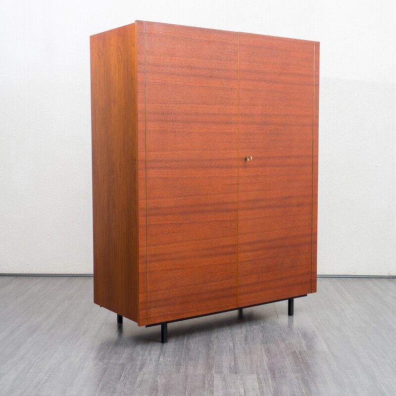 Vintage teak cabinet by DeWe, 1960s